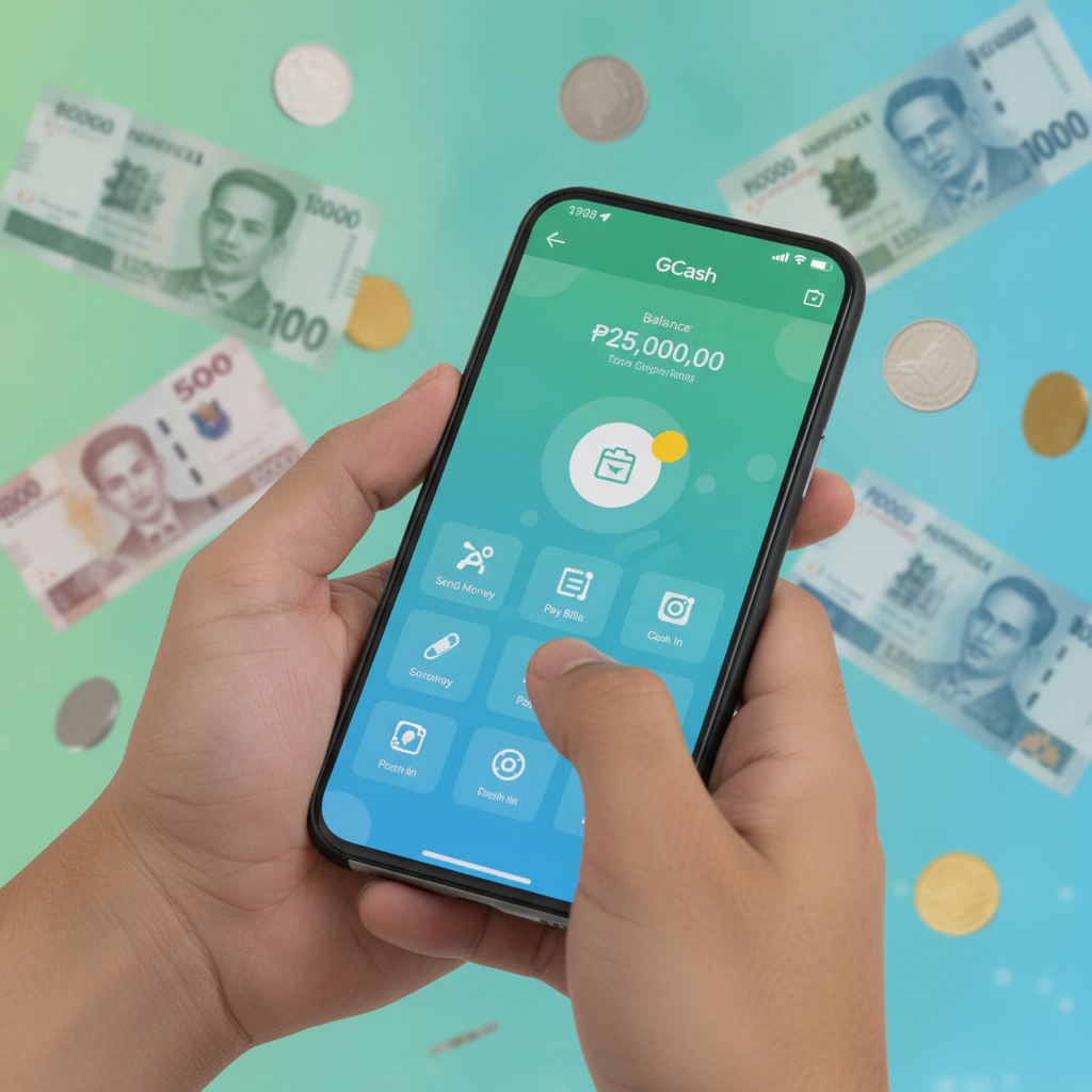 Illustration: How to Deposit Using GCash on Royal Star PH: Step-by-Step