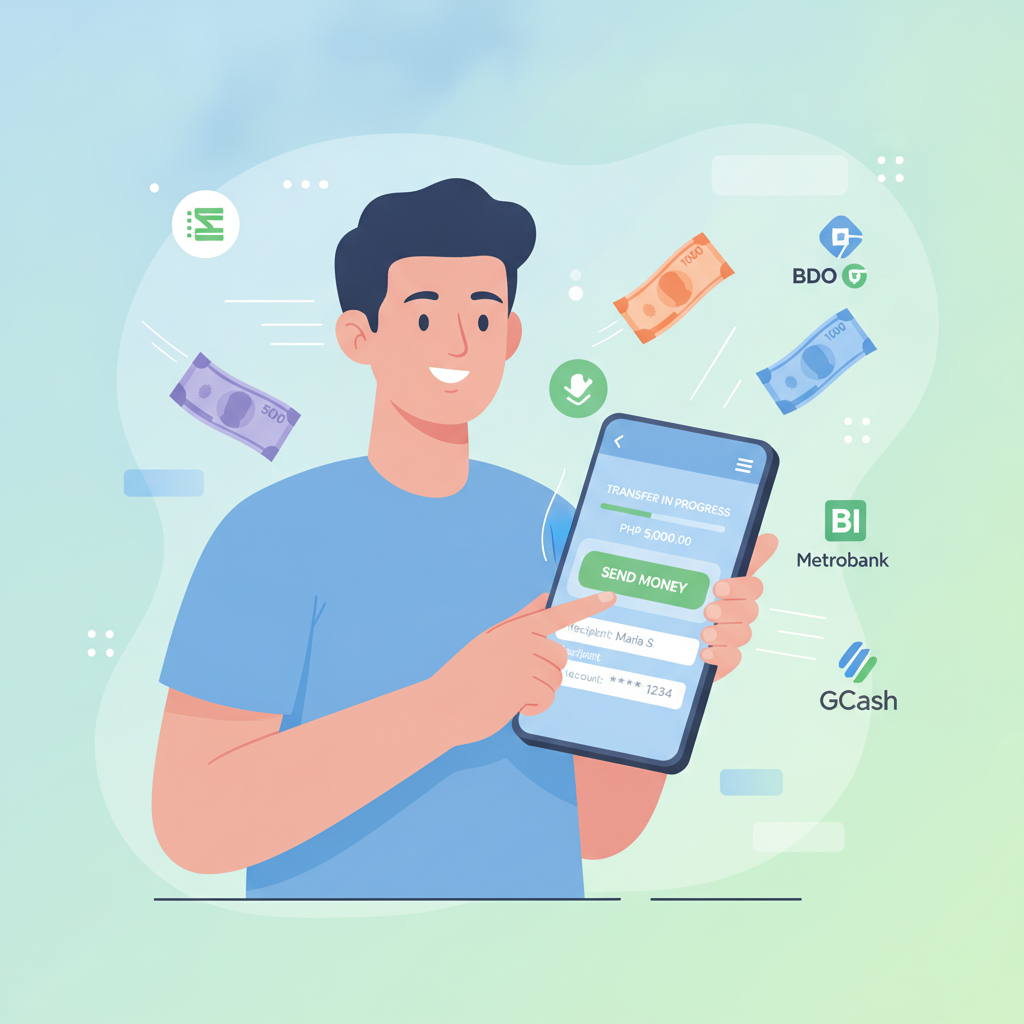 Illustration: Royal Star PH Bank Transfer Deposit: InstaPay and PESONet Guide