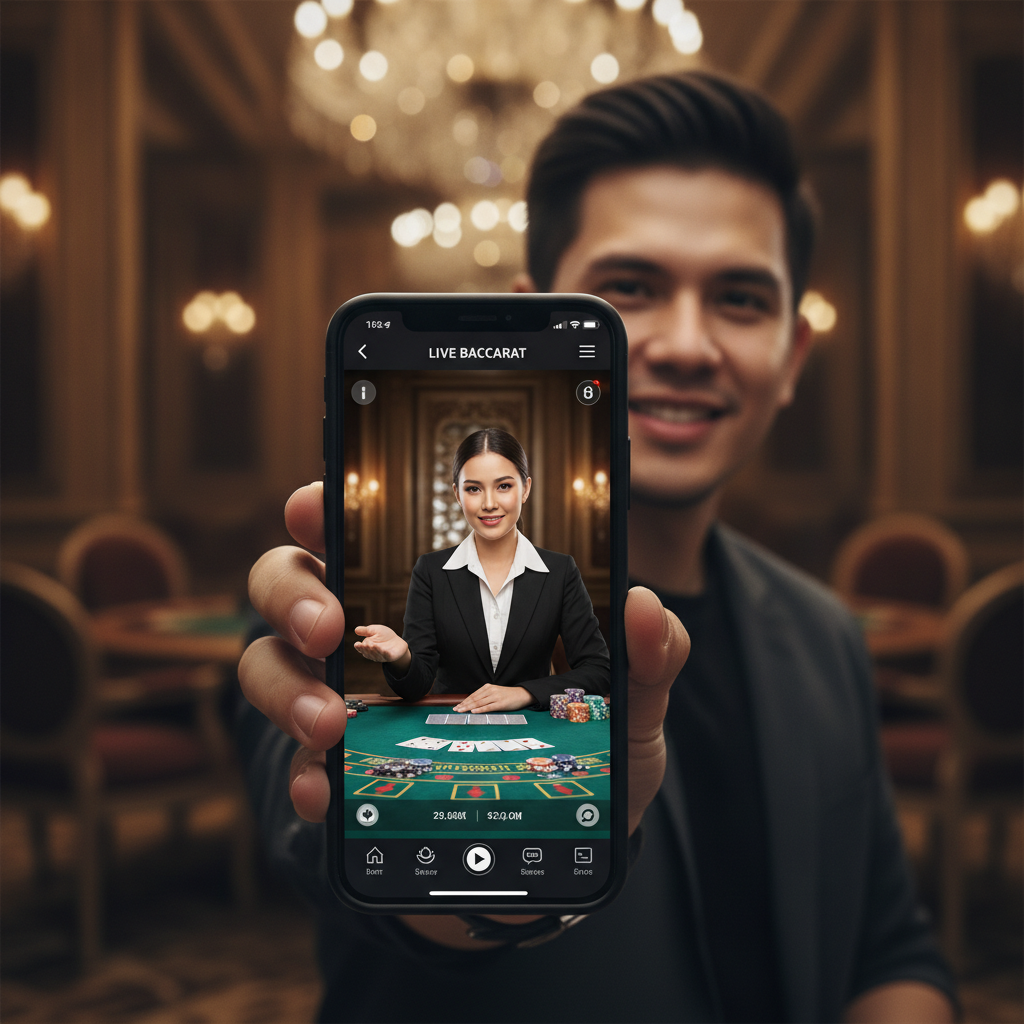 Illustration: Live Dealer Games on Royal Star PH: How to Get Started